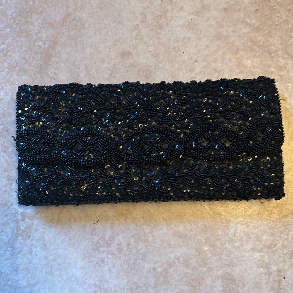 Vintage beaded clutch.